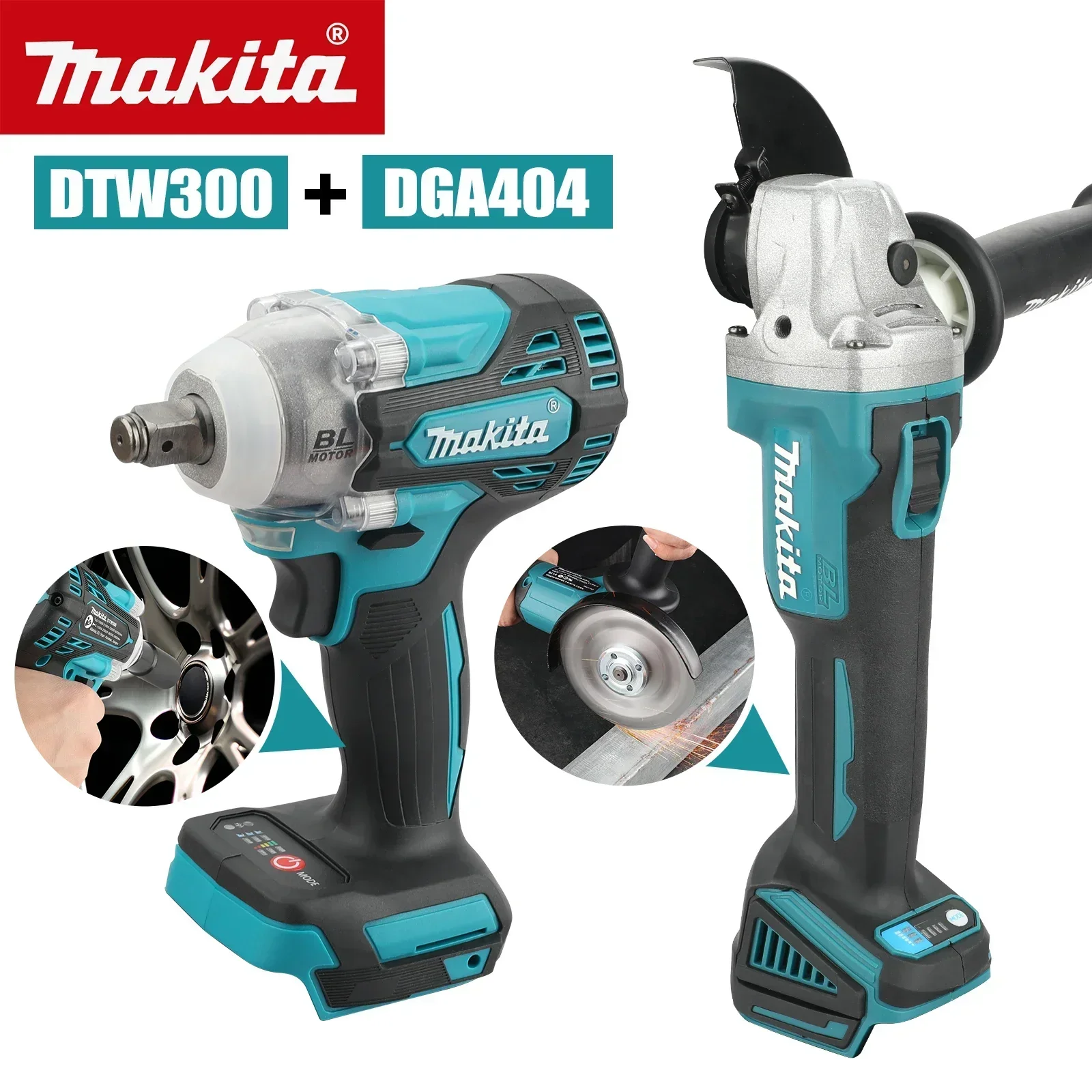 Makita Drill Dtw300 - Makita DTW300 of DGA404 Combo: 18V,
