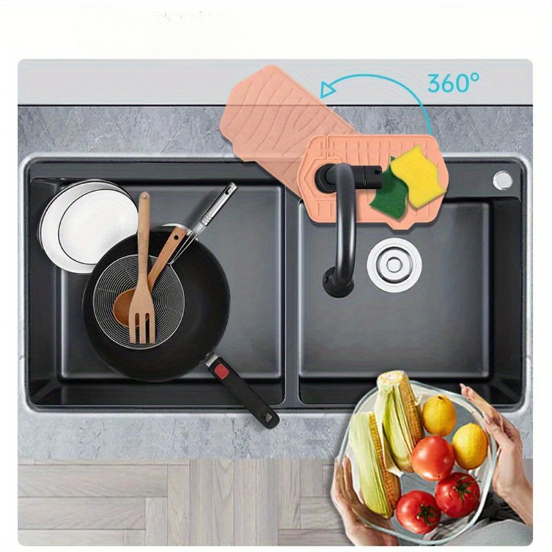 Kraanmat Dubbelzijdig Gebruik  - Silicone Tap Washer recensie en prijs
